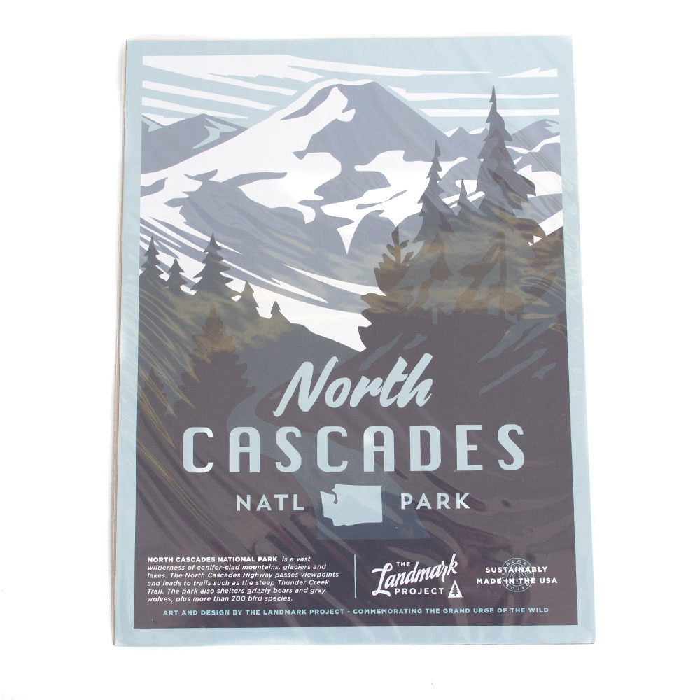 The Landmark Project, Posters, Gifts, 12"x16", North Cascades, 639164